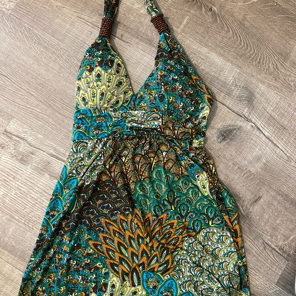 Cult Gaia Multicolor Patterned Dress